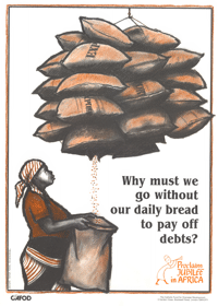 
Why must we go without our daily bread to pay off our debts?
