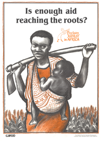 Is enough aid reaching the roots?