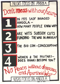NUSAS focus on Angola: Dont mess with our fu