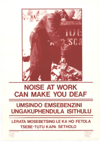 Noise at work can make you deaf