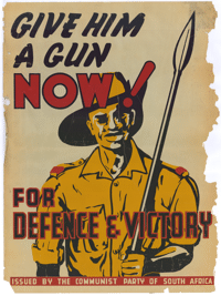 Give him a gun now: for defence and victory