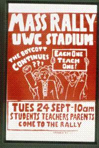 Mass rally: UWC stadium