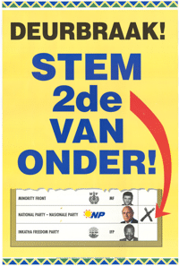 Deurbraak!: Stem 2de van onder!