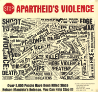 Stop apartheids violence