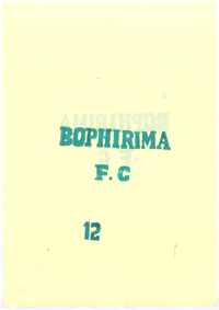 Bophirima F.C  12