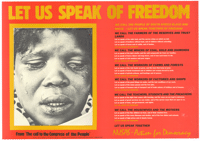 Let us speak of freedom