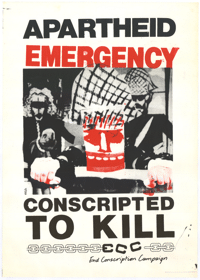 Apartheid emergency: conscripted to kill