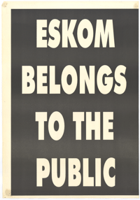 ESKOM belongs to the public