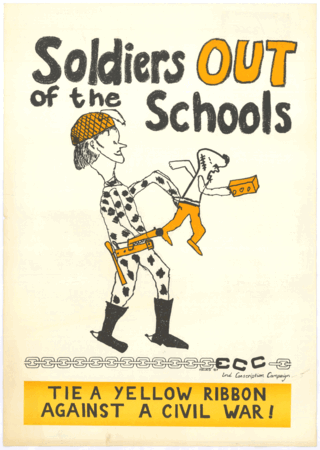 Soldiers out of the schools