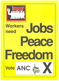 Jobs: peace: freedom