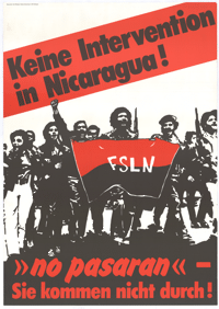 Keine intervention in Nicaragua!