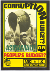 Corruption budget?:  or peoples budget?