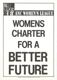 Womens charter for a better future