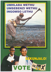 
Umhlaba wethu: umsebenzi wethu: ingomso lethu

