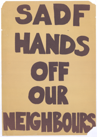 SADF hands off our neighbours