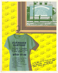 Silkscreen printshop
