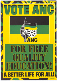 Vote ANC for free quality education