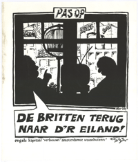 Pasop: de Britten terug naar dr eiland!