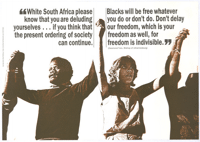 
Quote from Desmond Tutu, Bishop of Johannesburg
