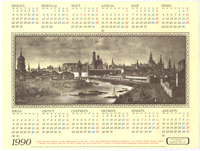 1990 calendar