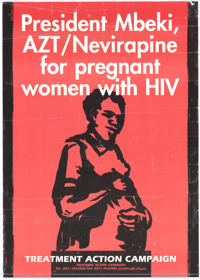 
President Mbeki, AZT/Navirapinefor pregnant women with HIV

