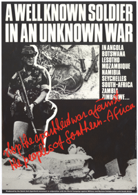 A well known soldier in an unknown war