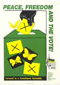 Peace, freedom and the vote!