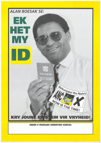Alan Boesak se: ek het my ID