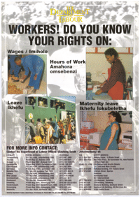 Workers! do you know your rights on