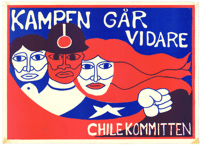 Kampen gar vidare: Chile kommitten