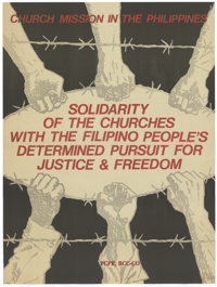 Solidarity of the churches with the Filipino 