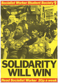 
Socialist Worker student society: Solidarity will win

