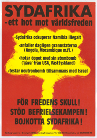 Sydafrika - ett hot mot varldsfreden