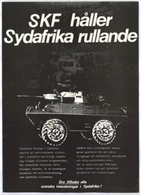 SKF haller Sydafrika rullande