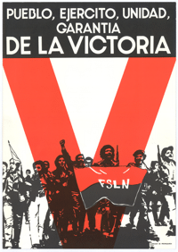 
Pueblo, ejercito, unidad, garantia, de la victoria
