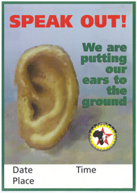 Speak out!