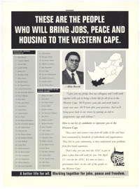 
These are the people who will bring jobs, peace and housing to the Western Cape

