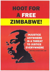 Hoot for a free Zimbabwe!