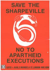 
Save the Sharpeville 6: no to apartheid executions
