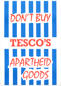 Dont buy Tescos apartheid goods