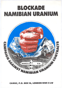 Blockade Namibian uranium