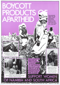 Boycott products of apartheid