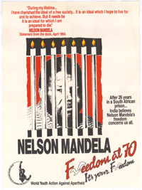 Nelson Mandela: freedom at 70