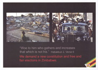 
Woe to him who gathers and increases that which is not his
