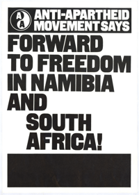 
Forward to freedom in Namibia and South Africa

