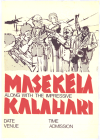 Masekela along with the impressive Kalahari