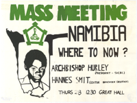 Mass Meeting: Namibia: where to now?