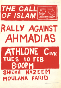 The call of Islam : Rally against Ahmadias