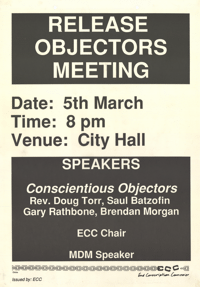 Release objectors meeting