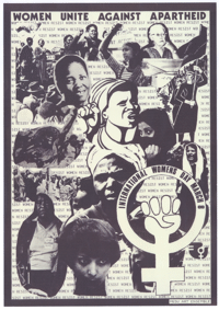 Women unite against apartheid